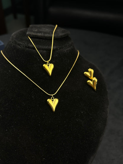 Bliss Heart Jewelry Set