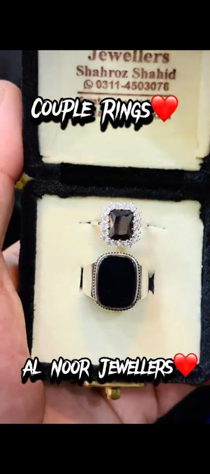 LUXURY TURKISH MATCHING RINGS FOR COUPLES